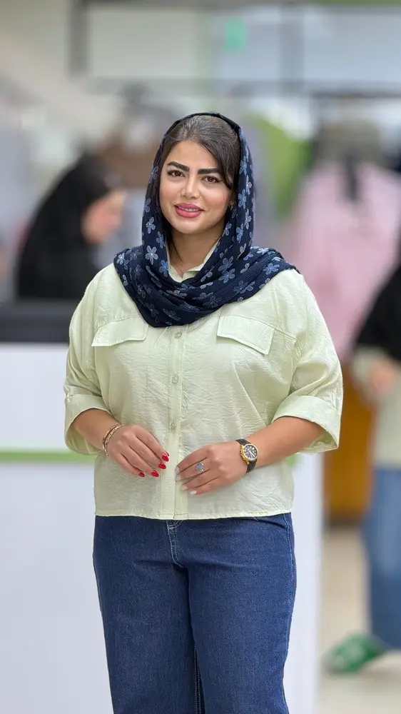 شومیز مودال دو جیب نما